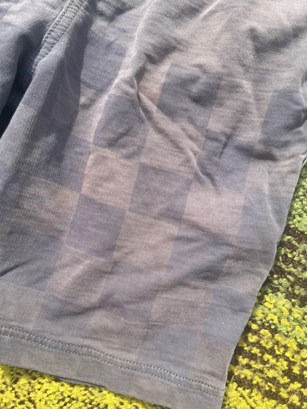 Tea Collection Gray Checkered Kids Shorts - Picture 3 of 5